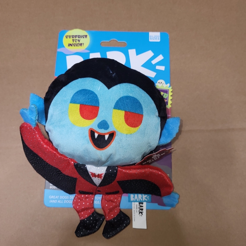 Bark Blue and Red Vampire Plush Toy